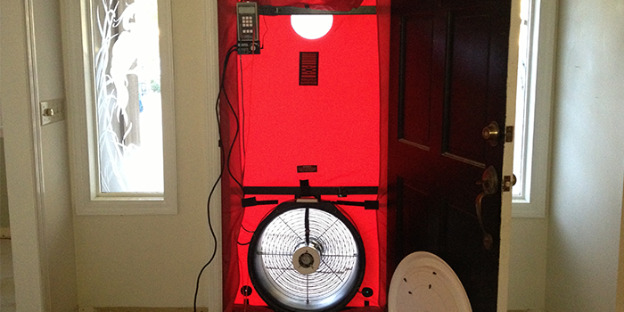 Air tightness test